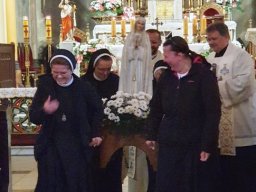 Nabożeństwo do MB Fatimskiej z procesją, 13.05.2025